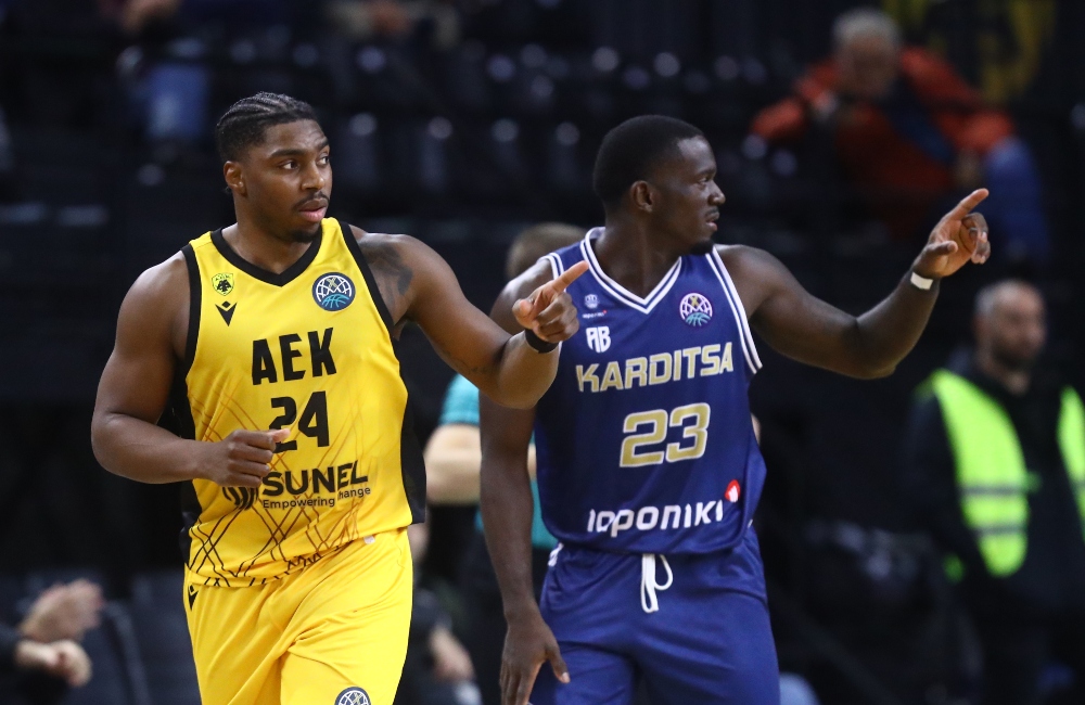 ΑΕΚ – Καρδίτσα 88-73: Οι γηπεδούχοι πήραν τη νίκη στον ελληνικό εμφύλιο του BCL