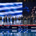 H στιγμή της απονομής στην Εθνική ομάδα πόλο (vid)