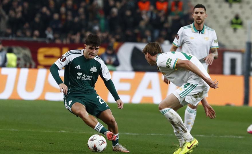 Άγγιξε την νίκη ο Παναθηναϊκός, ισοφάρισε στο φινάλε η Ρόμα (vid)