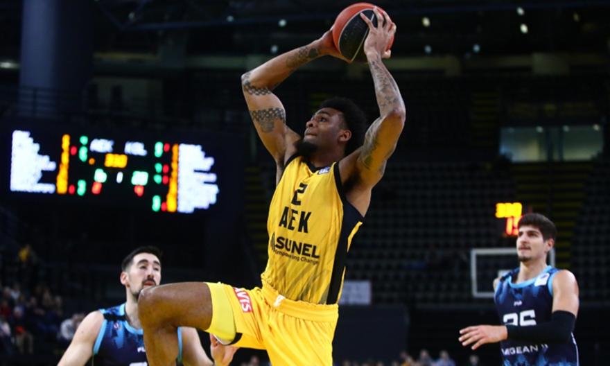 Δύσκολα η ΑΕΚ τον Κολοσσό (vid)