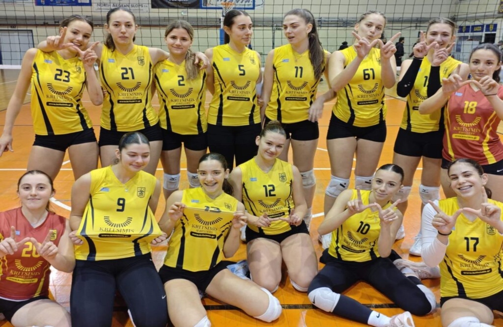 Βόλεϊ Νεανίδων: Ανετη νίκη του ΑΡΗ 0-3 με ΔΑΣΩ στο Κονταξοπούλειο