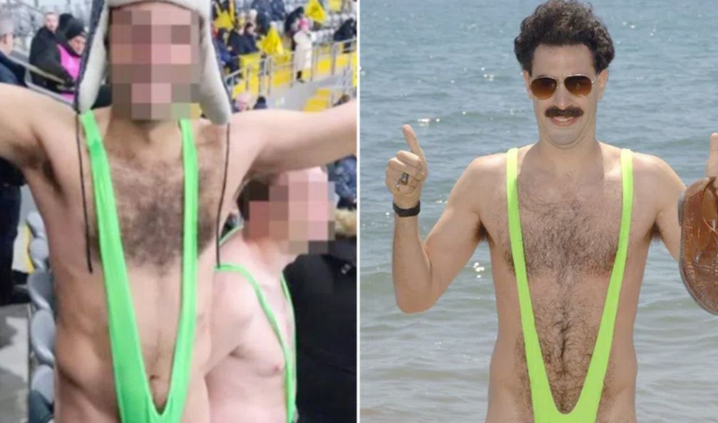 Οπαδοί της Μπριζ ντύθηκαν… Borat και κατέληξαν στη φυλακή (vid)