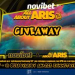 Μεγάλο GIVEAWAY από την Novibet AllAboutARIS TV