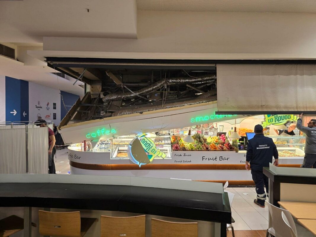 Θεσσαλονίκη: Παρέμβαση εισαγγελέα για την πτώση οροφής εμπορικό κέντρο