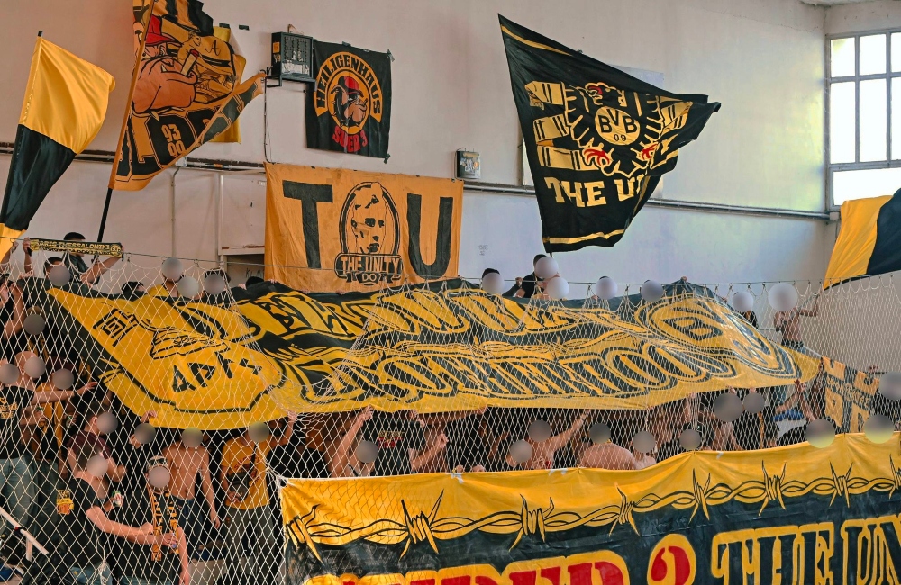 Το «ευχαριστώ» του βόλεϊ γυναικών στους φίλους του ΑΡΗ και της Ντόρτμουντ (pic)