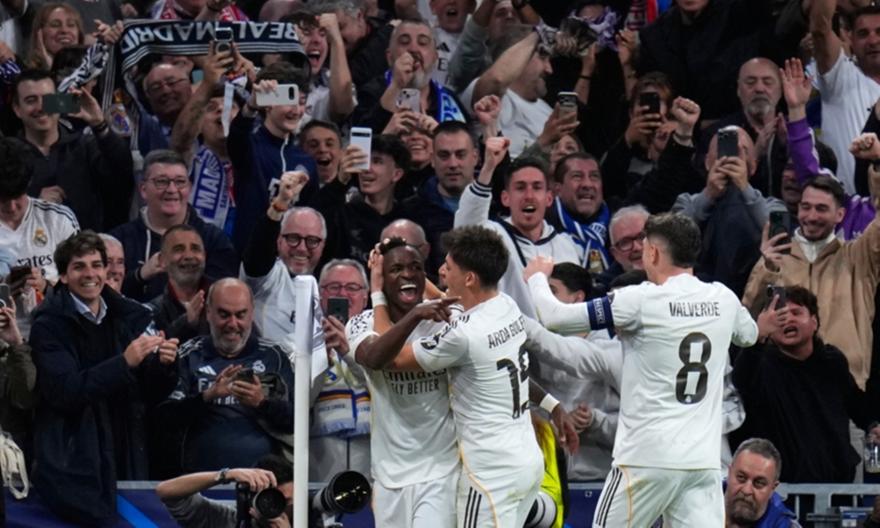 Πρόκριση για Ρεάλ επί Μπενφίκα με… σφραγίδα Βινίσιους