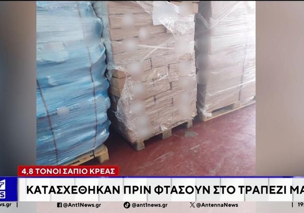 Καπανδρίτι: Κατασχέθηκαν περισσότεροι από 4 τόνοι σάπιου κρέατος (vid)