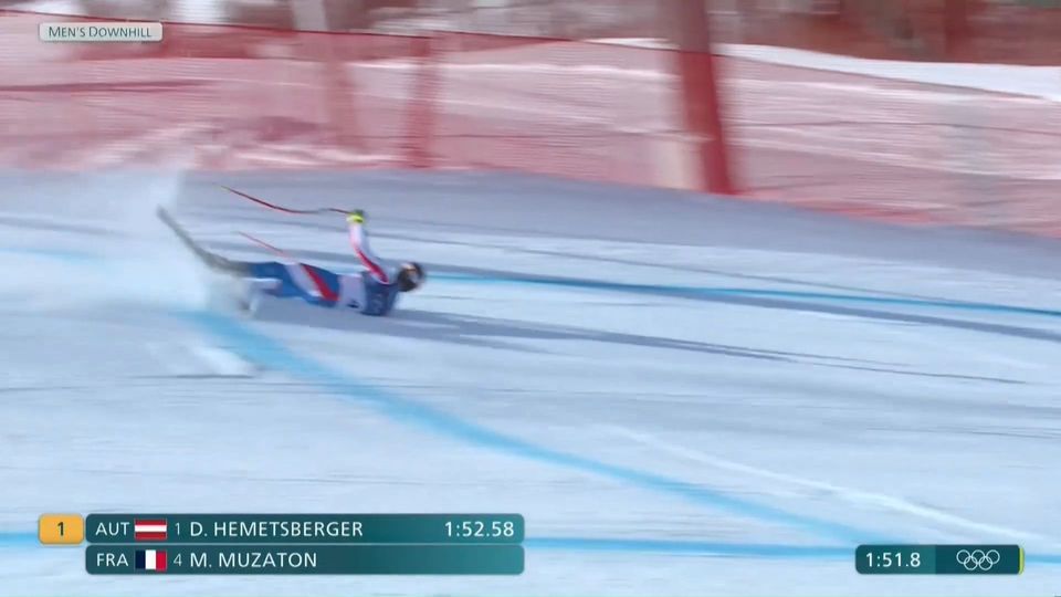 Χειμερινοί Ολυμπιακοί Αγώνες: Σφοδρή πτώση Γάλλου σκιέρ (vid)