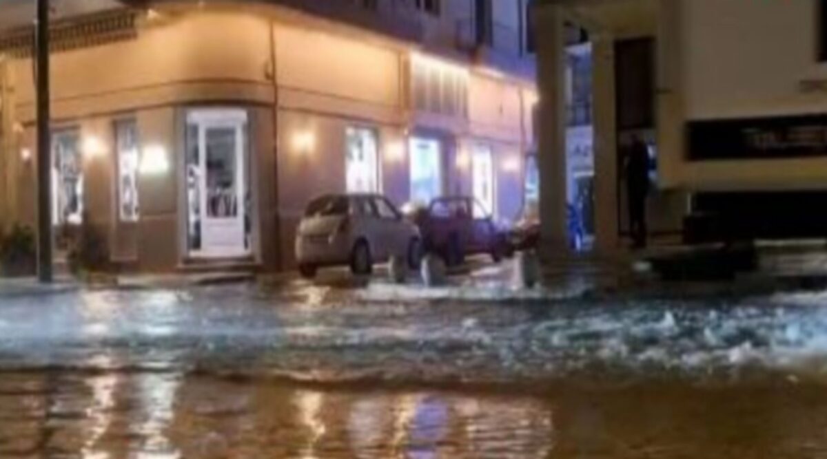 Σάρωσε η κακοκαιρία το Ιόνιο (vid)