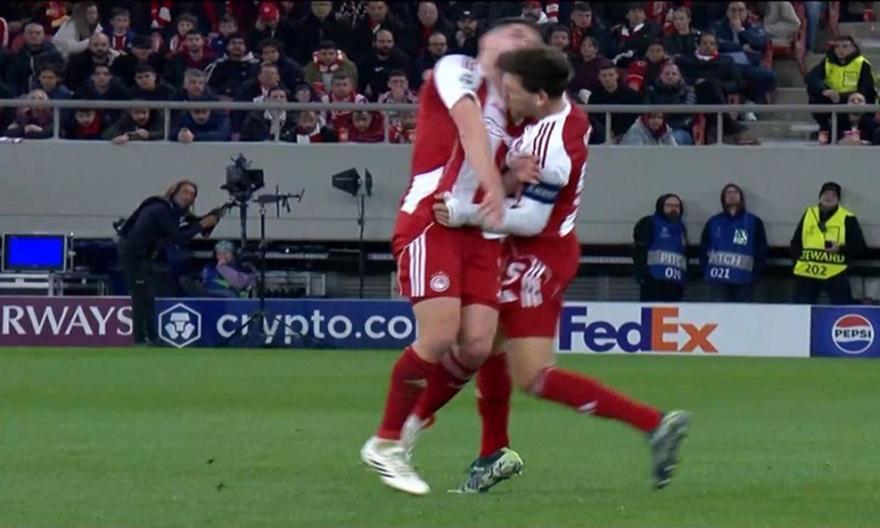 Σφοδρή σύγκρουση Ρέτσου-Πιρόλα, στο έδαφος με αίματα και οι δύο (vid)