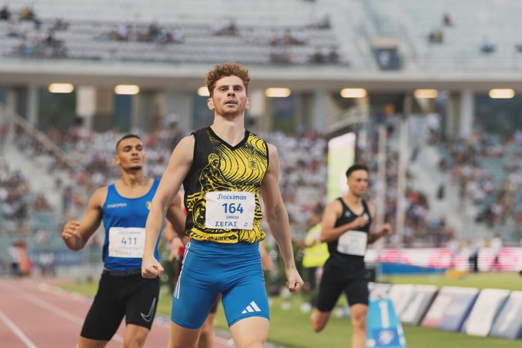 Στίβος: Νέο ατομικό ρεκόρ για τον Γιάννη Σιμόνι του ΑΡΗ στα 400 μέτρα