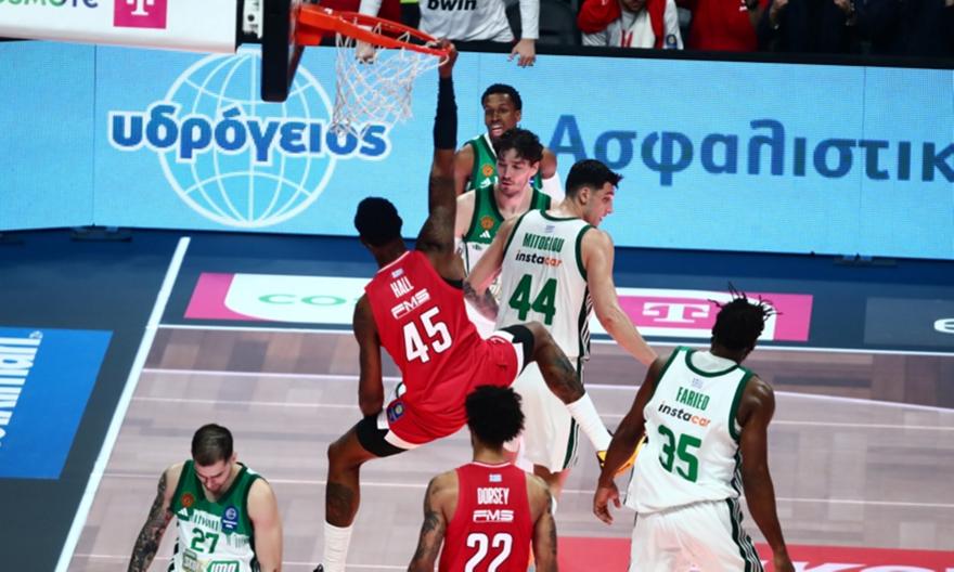 «Διπλό» για Ολυμπιακό στο ντέρμπι με Παναθηναϊκό (vid)