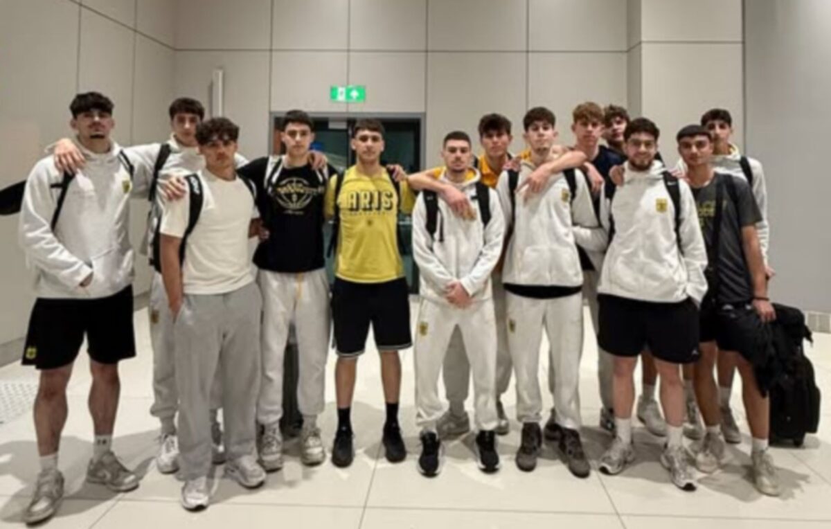 Στον δρόμο για τη Θεσσαλονίκη η U18 του ΑΡΗ μετά την άφιξη στην Κωνσταντινούπολη
