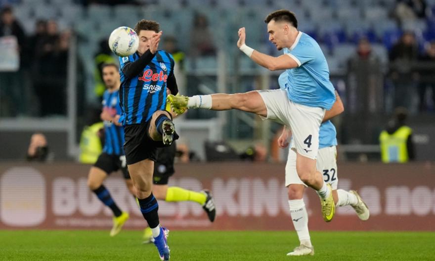 Coppa Italia: Στο 2-2 έμειναν Λάτσιο και Αταλάντα στον πρώτο ημιτελικό