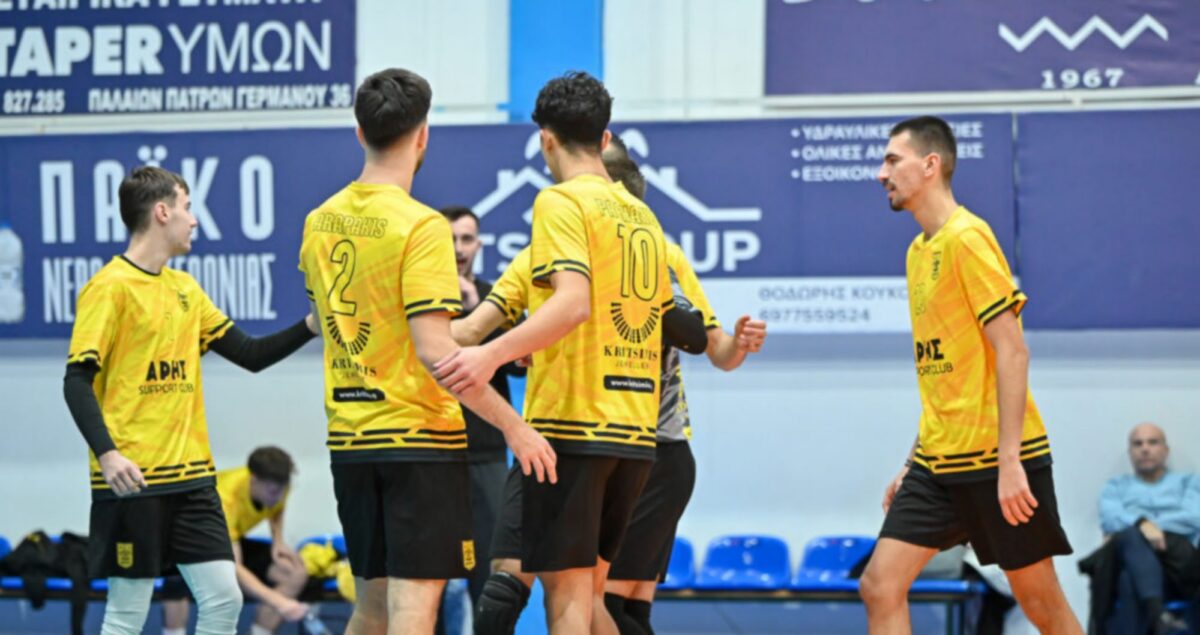 Βόλεϊ Εφήβων: Άνετα το «2 στα 2» ο ΑΡΗΣ