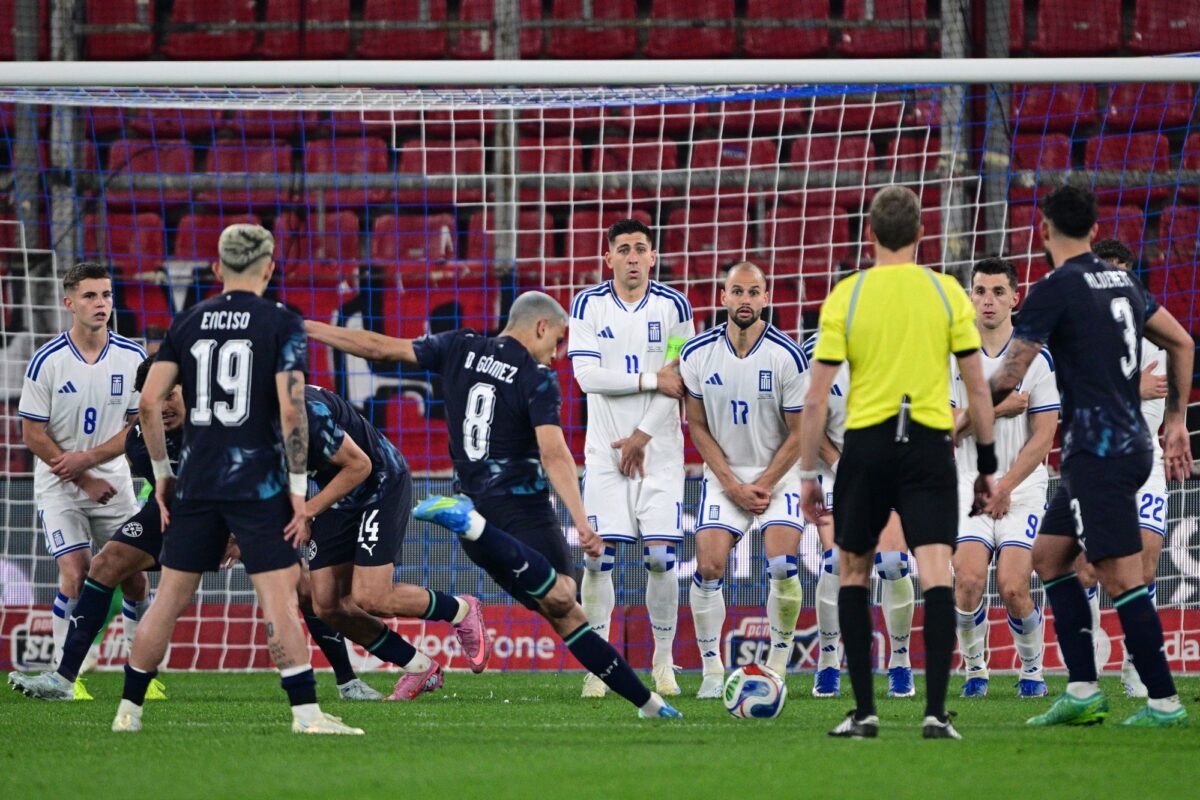 Το φάουλ του Γκόμεζ “έφερε” φιλική ήττα για την Ελλάδα (vid)