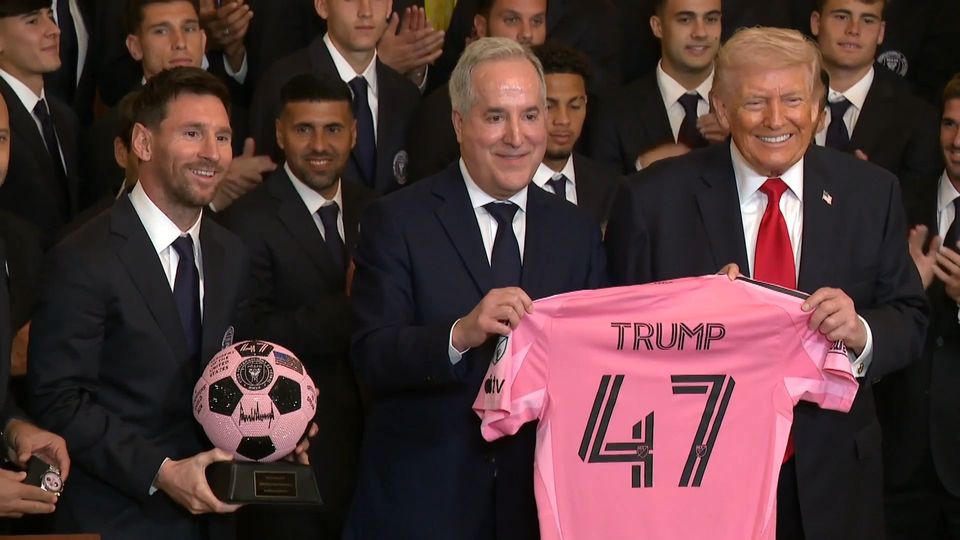 Στον Λευκό Οίκο με τον Μέσι και ο Όγιος! (pic+vid)