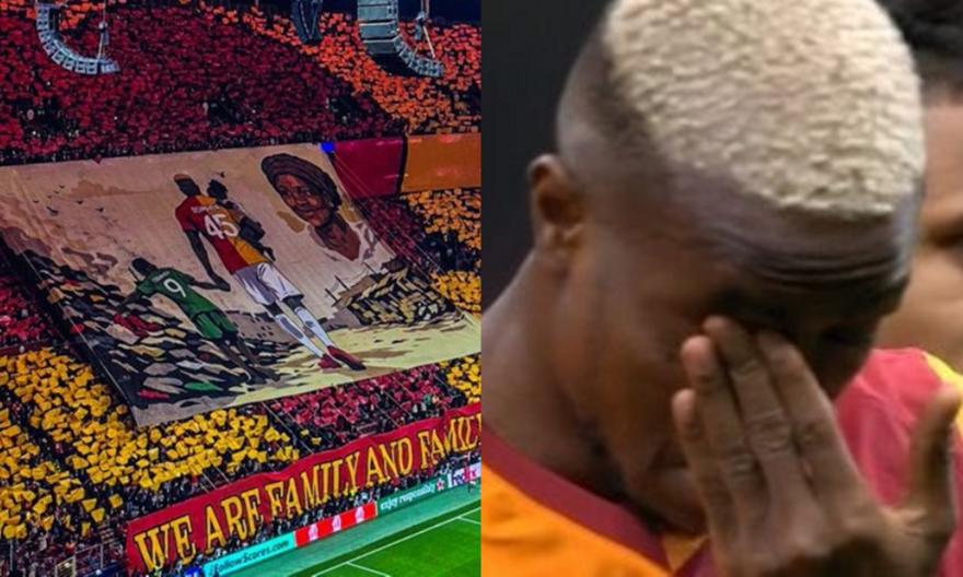 Ο Οσιμέν δάκρυσε με το κορεό που σήκωσαν οι φίλοι της Γαλατάσαραϊ (vid)