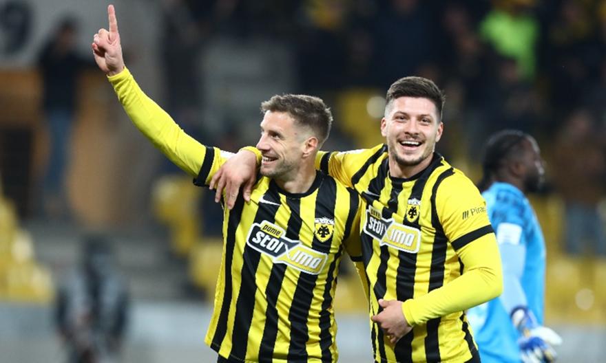 «Καθάρισε» από το ημίχρονο την Κηφισιά και μπαίνει πρώτη στα playoffs η ΑΕΚ (vid)