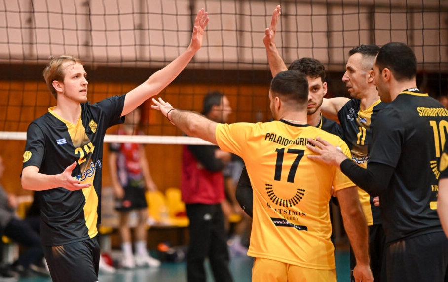 Βόλεϊ Ανδρών: Άνετα το 1-0 ο ΑΡΗΣ με Πανερυθραϊκό (3-0)