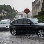 Θεσσαλονίκη: Προβλήματα στο κέντρο λόγω βροχόπτωσης
