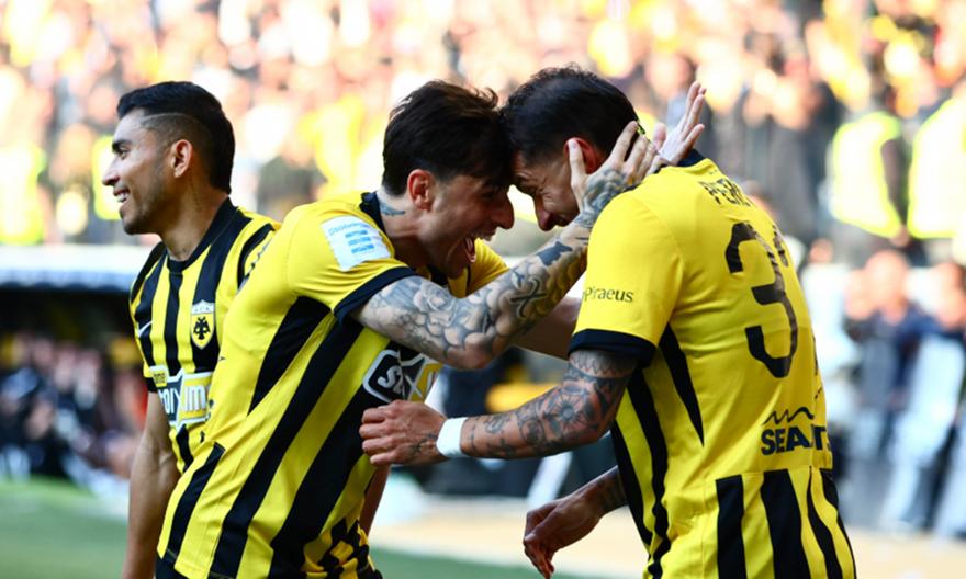 Άνοιξε το σκορ η ΑΕΚ κόντρα στον ΠΑΟΚ (vid)