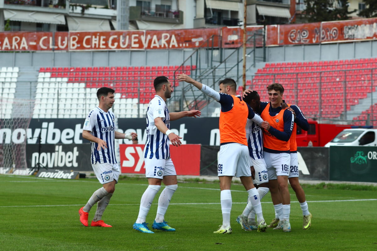 Super League: Ο Ατρόμητος διέλυσε τον Πανσερραϊκό στις Σέρρες