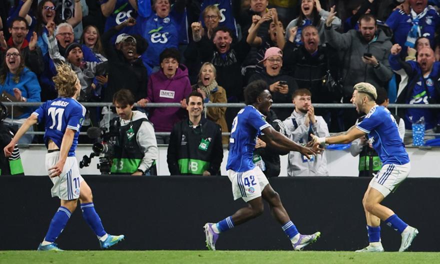Conference League: Διέλυσε την Μάιντζ το Στρασβούργο (vid)