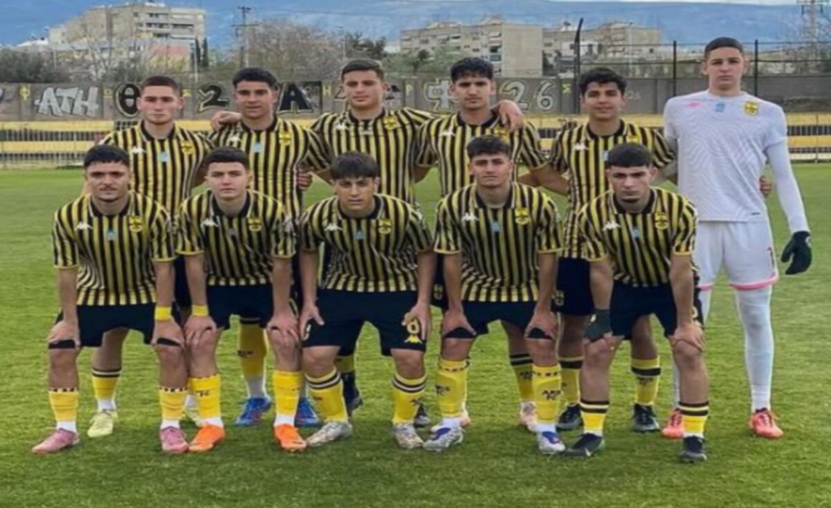 Ισόπαλη η Κ17 του ΑΡΗ κόντρα στον Ολυμπιακό