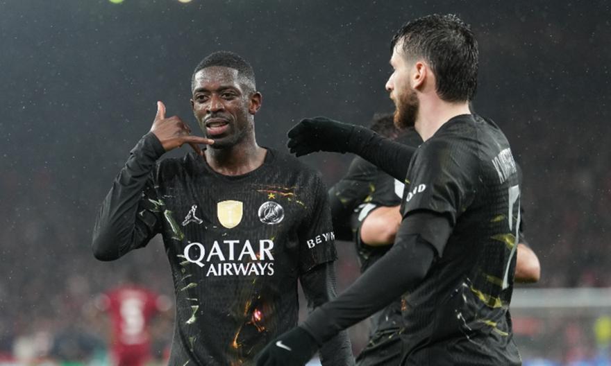 Οι ενδεκάδες στο Παρί Σεν Ζερμέν-Μπάγερν Μονάχου