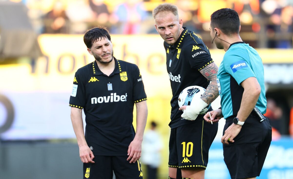 Αντί για καθαρό πέναλτι στον ΑΡΗ, γκολ ο Βόλος!