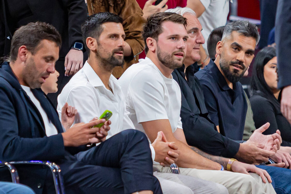 Ντόντσιτς και Τζόκοβιτς είδαν μαζί το Ρεάλ–Αστέρας