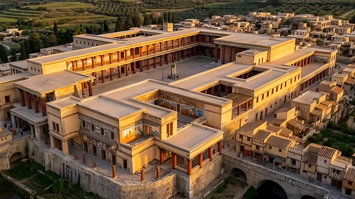 Η τεχνητή νοημοσύνη… ζωντάνεψε την Κνωσό (vid)