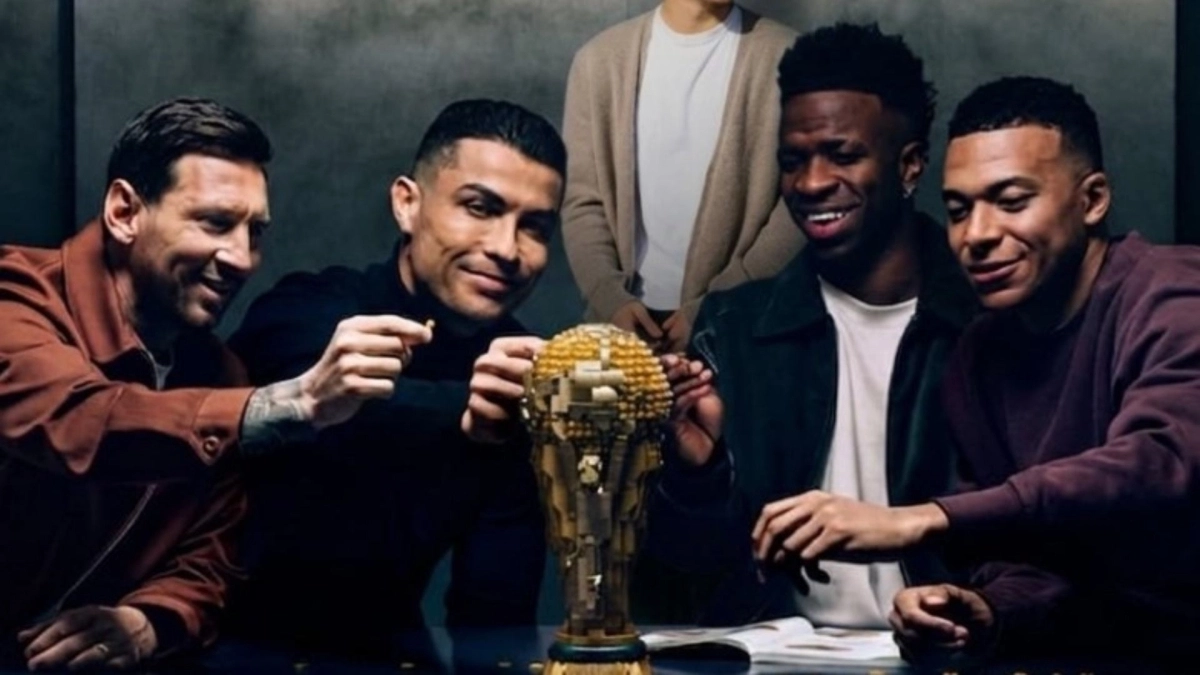 Μέσι, Κριστιάνο, Μπαπέ και Βινίσιους… δεν βρέθηκαν ποτέ μαζί για τη διαφήμιση της Lego