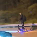 Βίντεο… έπος με άνδρα πάνω σε πατίνι στη Μουδανίων! (vid)