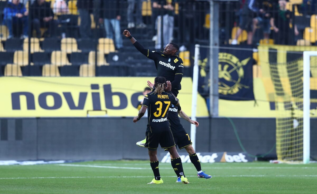 Υπέροχο σουτ ο Χόνγκλα και 1-0 ο ΑΡΗΣ (vid)