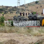 Αναποδογύρισε φορτηγό έξω από τον Βόλο – Επιχείρηση απεγκλωβισμού του οδηγού