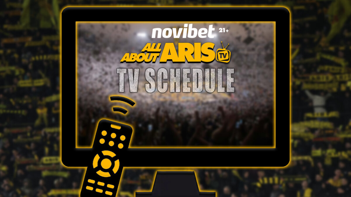 Novibet AllAboutARIS TV: Κυριακή με διπλό ραντεβού