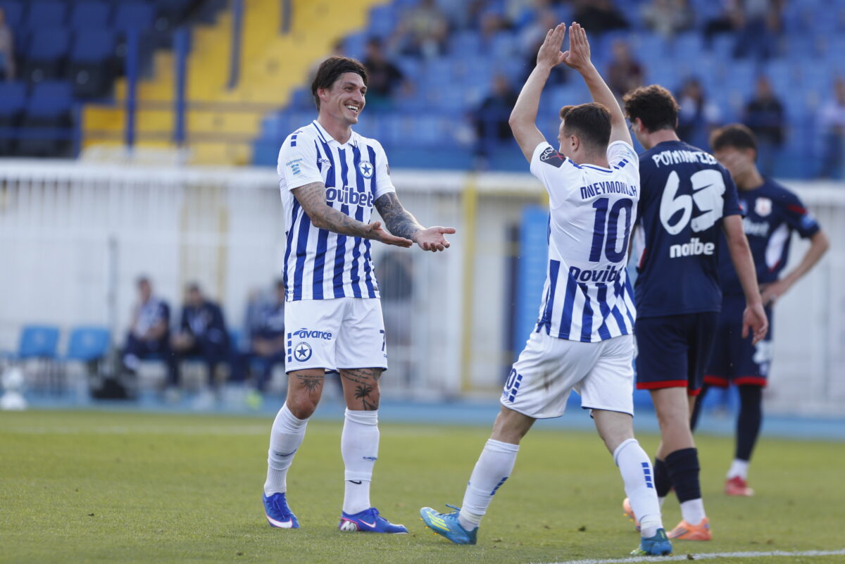 Ατρόμητος-Πανσερραϊκός: 4-0 στο ημίχρονο με τέσσερα γκολ του Τσούμπερ!