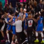 Σπερς – Θάντερ: Ένταση στο Game 3 μετά από φάουλ στον αιφνιδιασμό (vid)