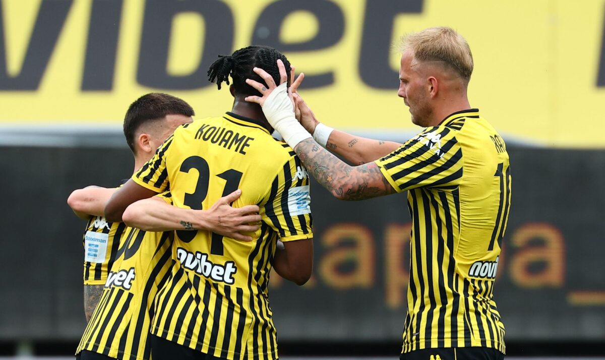 “Χτυπάει” ο Κουαμέ με ωραία κεφαλιά και… 2-0 ο ΑΡΗΣ (vid)