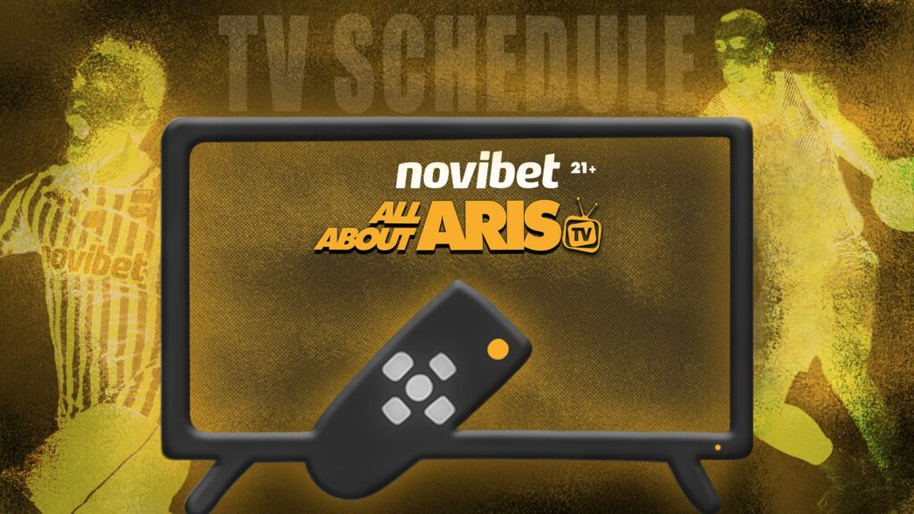 Novibet AllAboutARIS TV: Πρόγραμμα Δευτέρας με Game 3!