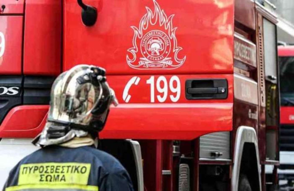 Φωτιά στις Σέρρες σε δασική έκταση – Σηκώθηκαν και εναέρια μέσα