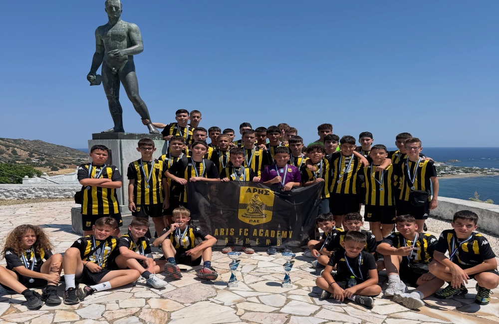 ARIS FC Academy Athens: Πρωτιά για τις U12 και U16 στη Σκύρο (vids)