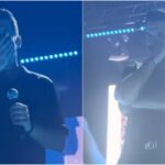 Λύγισε ο Θοδωρής Φέρρης πάνω στη σκηνή (vid)