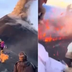 «Τρέξτε! Τρέξτε!»: Η στιγμή που τουρίστες τρέχουν να σωθούν από έκρηξη ηφαιστείου στη Γουατεμάλα (vid)