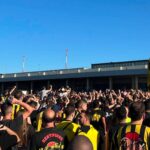 Η άφιξη των οργανωμένων του SUPER 3 μετά την μηχανοκίνητη πορεία (vid)