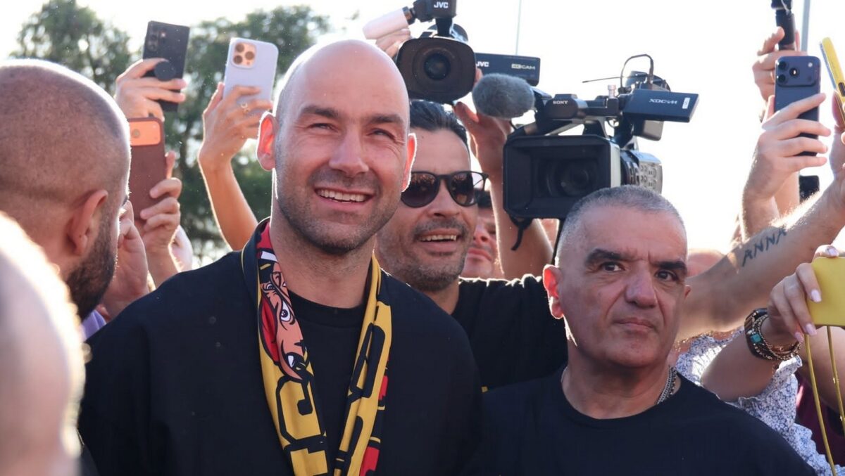 KAE ΑΡΗΣ για υποδοχή Σπανούλη: “Μαύρο και κίτρινο ποτάμι…” (pic)
