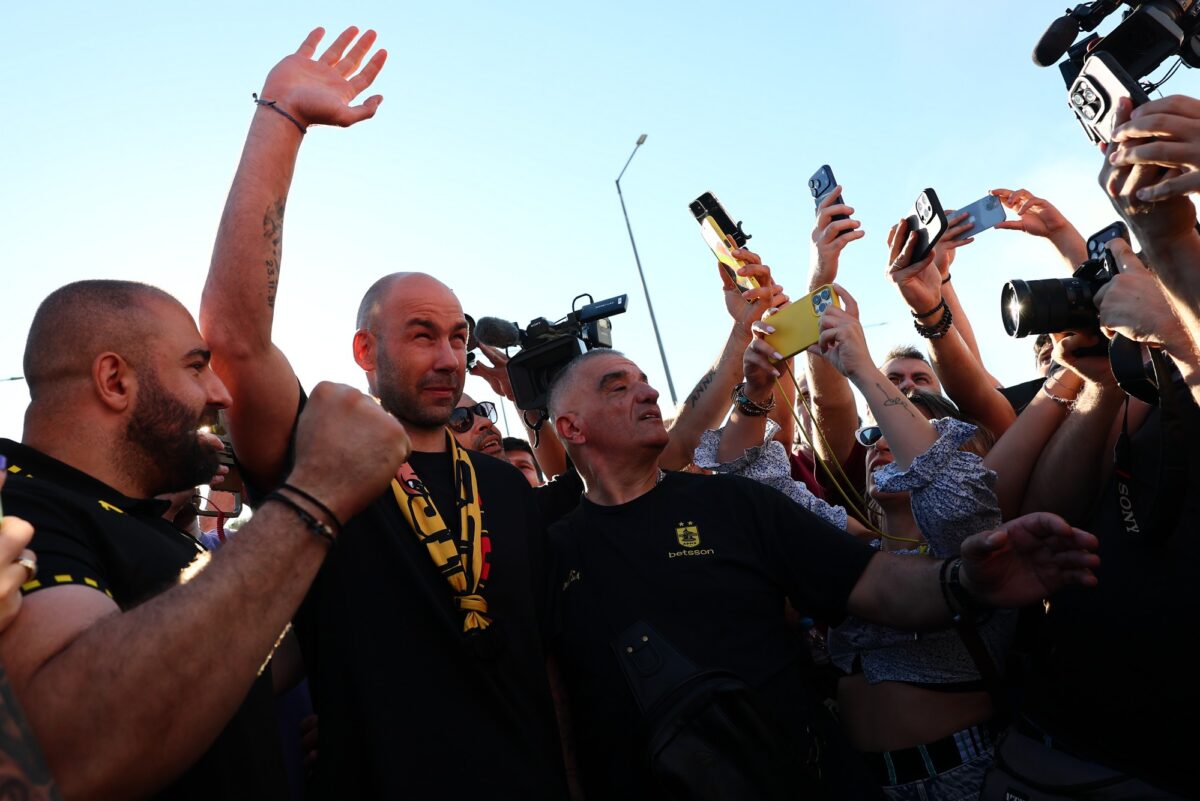 Σπανούλης: «Φανταστικό… Υπέροχη υποδοχή για την αρχή του οράματος του ΑΡΗ» (vids)