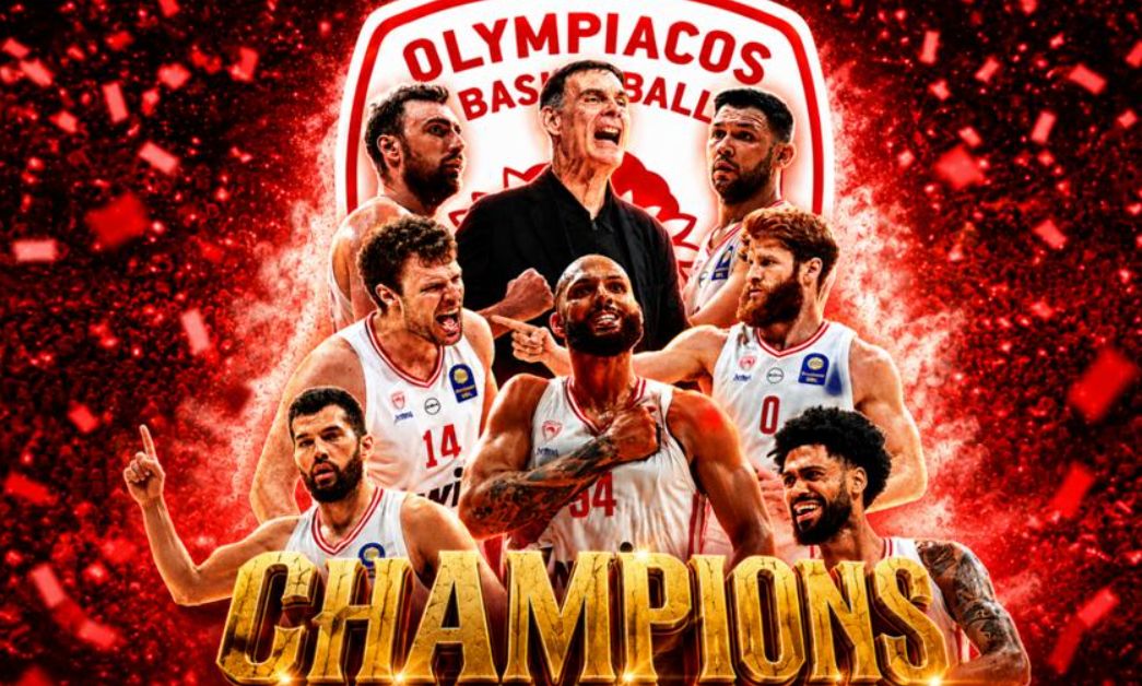 Σήκωσε την… κούπα ο Ολυμπιακός (vid)
